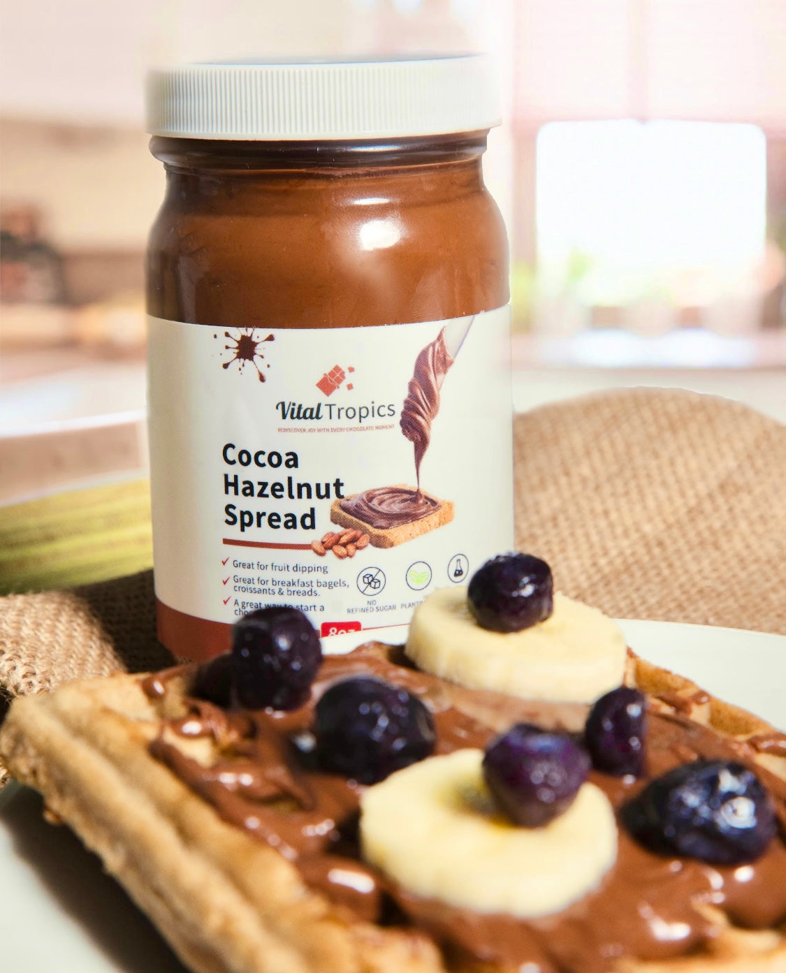 Cocoa Hazelnut Butter Spread Chocolate